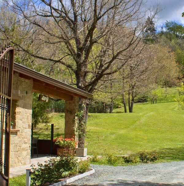 La ghiandaia_casa vacaza berceto estate_ingresso