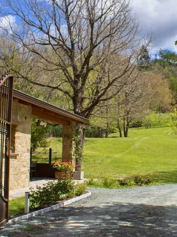 La ghiandaia_casa vacaza berceto estate_ingresso